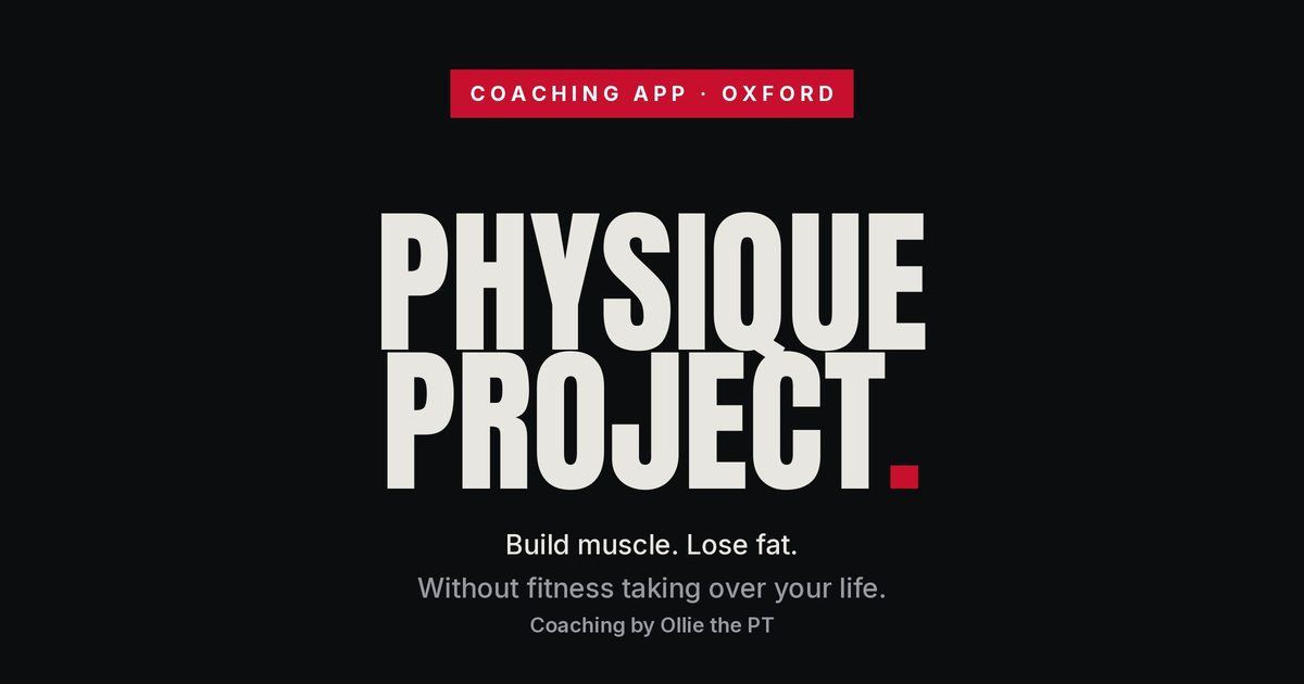Physique Project website